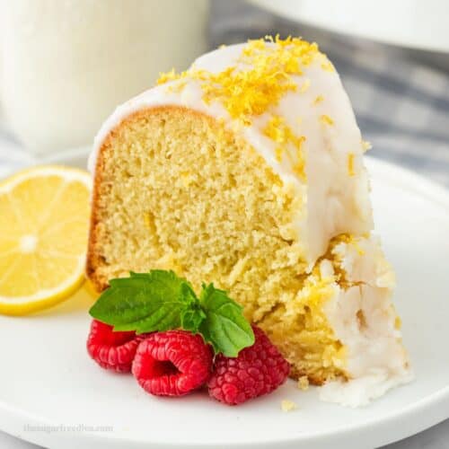 Sugar Free Lemon Bundt Cake