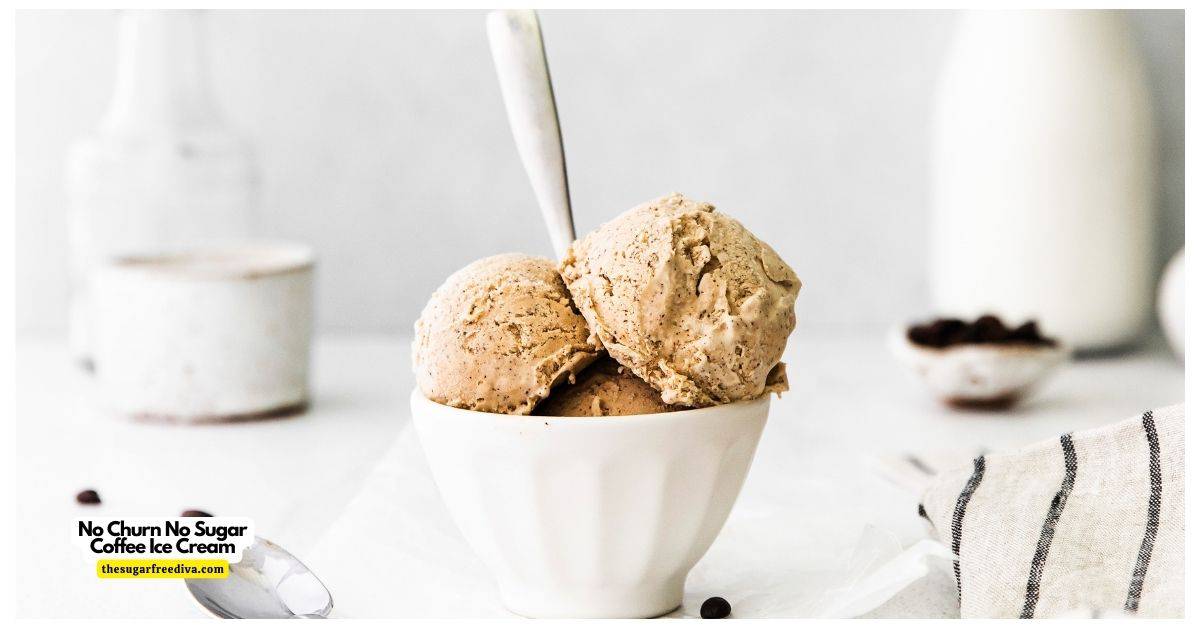 No Churn No Sugar Coffee Ice Cream, a simple sugar free five ingredient frozen dessert recipe made with espresso. No Churn No Sugar Coffee Ice Cream, a simple sugar free five ingredient frozen dessert recipe made with espresso.