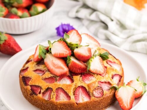 Sugar Free Strawberry Cake Recipe