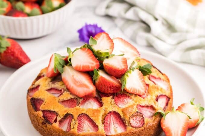 Sugar Free Strawberry Cake Recipe