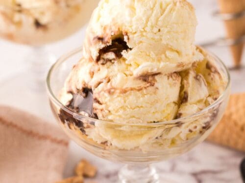 Boston Cream Pie Ice Cream- No Added Sugar!