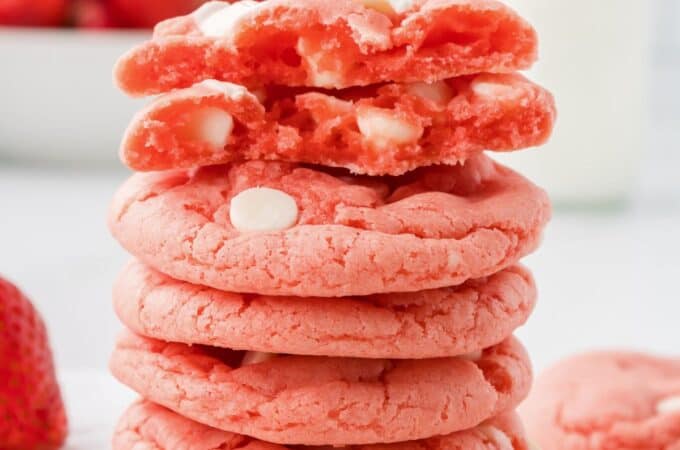 Sugar Free Strawberry Cake Mix Cookies