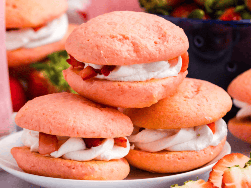 Sugar Free Strawberry Whoopie Pies