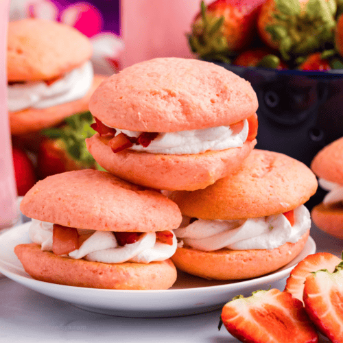 Sugar Free Strawberry Whoopie Pies
