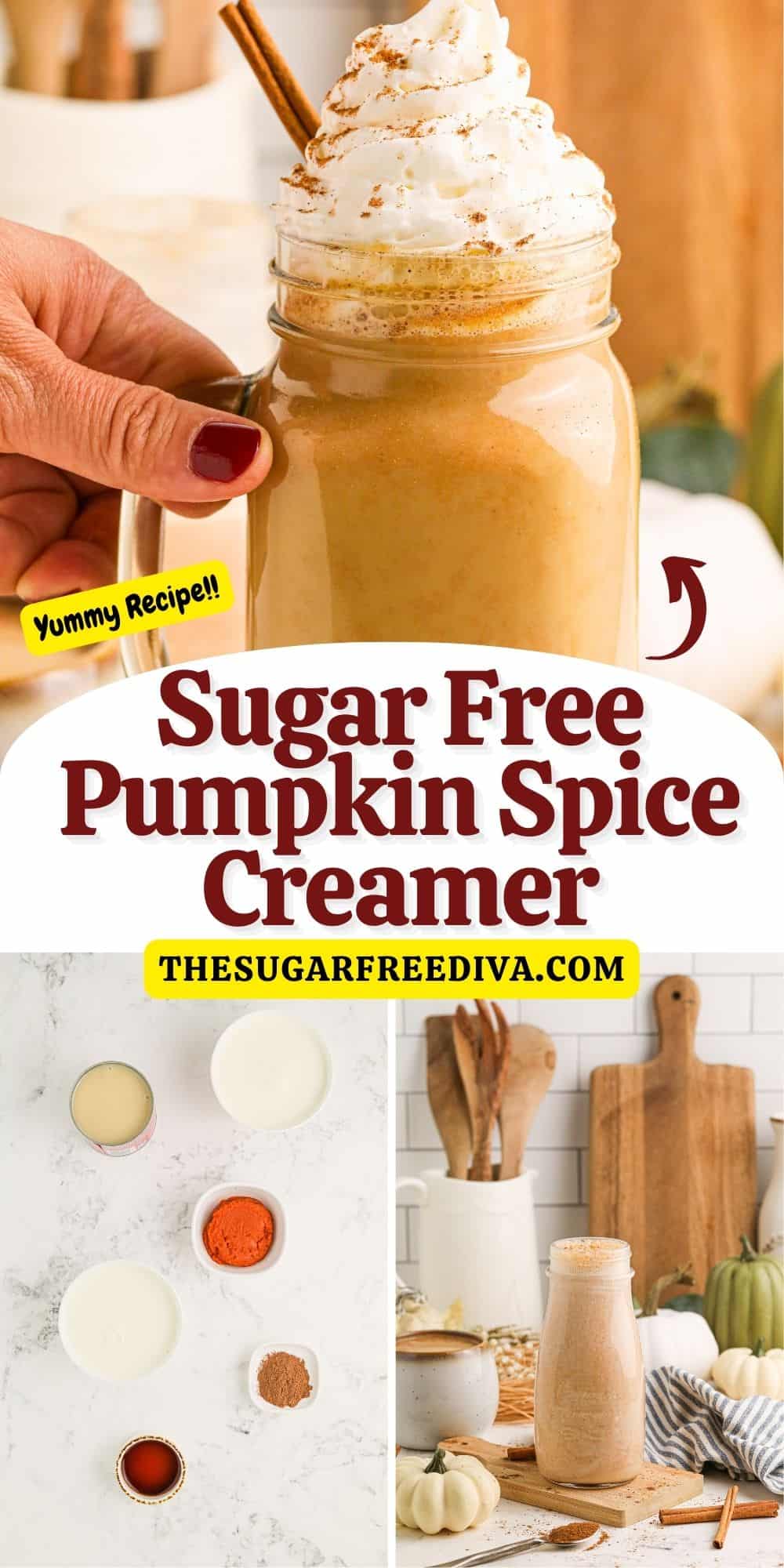 Sugar Free Pumpkin Spice Creamer