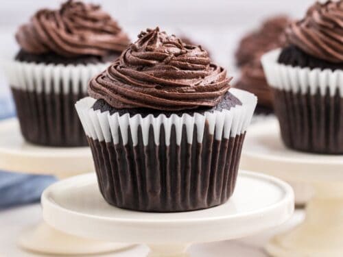 Sugar Free Chocolate Cupcakes with Frosting