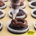 Sugar Free Chocolate Cupcakes with Frosting