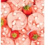 Sugar Free Strawberry Cake Mix Cookies, a simple and delicious dessert or snack recipe for chewy and soft cookies made with no added sugar.