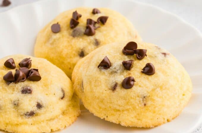 Sugar Free Chocolate Chip ‘Sugar’ Cookies