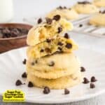 Sugar Free Chocolate Chip ‘Sugar’ Cookies