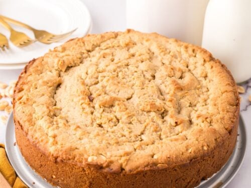 Sugar Free Peanut Butter Cookie Cake