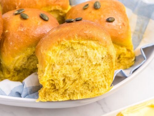 No Added Sugar Pumpkin Rolls