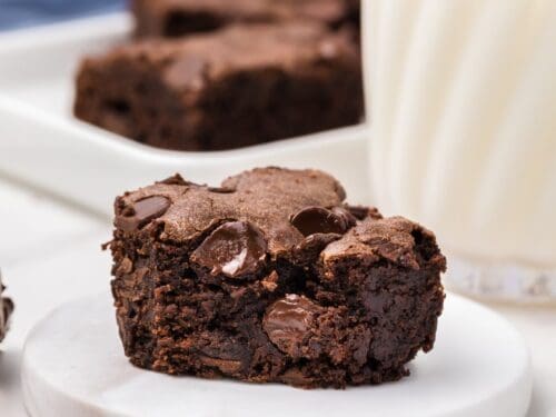 Sugar Free Chocolate Chip Brownies
