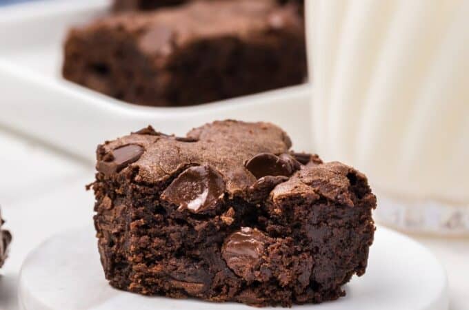Sugar Free Chocolate Chip Brownies