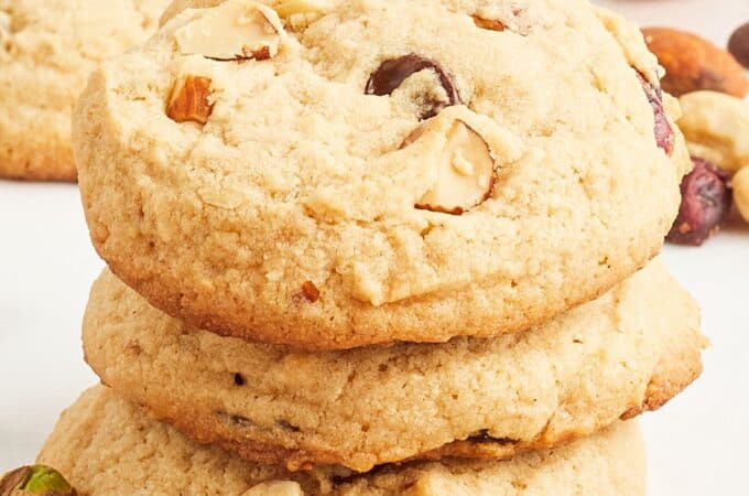 No Added Sugar Trail Mix Cookies