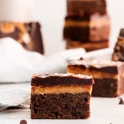 Sugar Free Buckeye Style Brownies