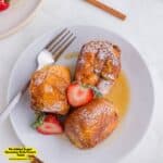 No Added Sugar Hawaiian Rolls French Toast