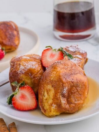 No Added Sugar Hawaiian Rolls French Toast