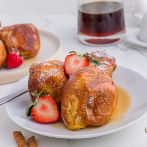 No Added Sugar Hawaiian Rolls French Toast