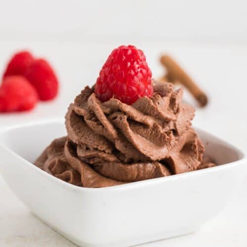 10 minute Sugar Free Chocolate Mousse