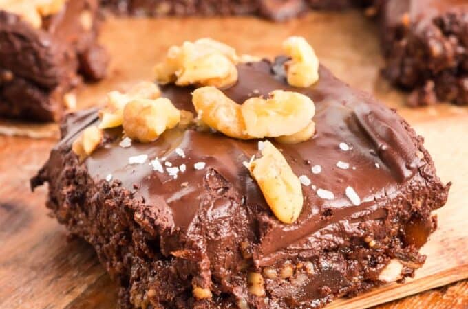 No Added Sugar No Bake Brownies