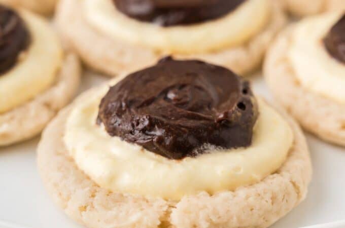 Sugar Free Boston Cream Cookies