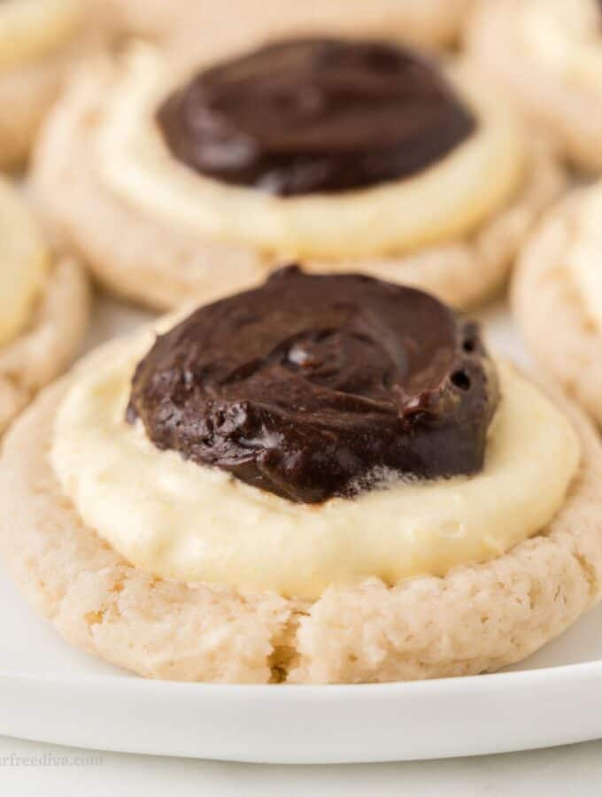 Sugar Free Boston Cream Cookies