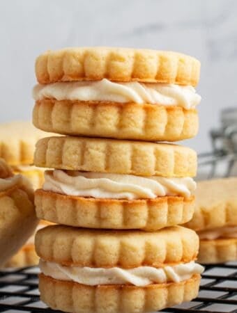 Sugar Free Lemon Sandwich Cookies