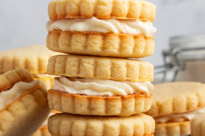 Sugar Free Lemon Sandwich Cookies