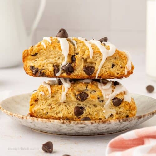 Sugar Free Chocolate Chip Scones