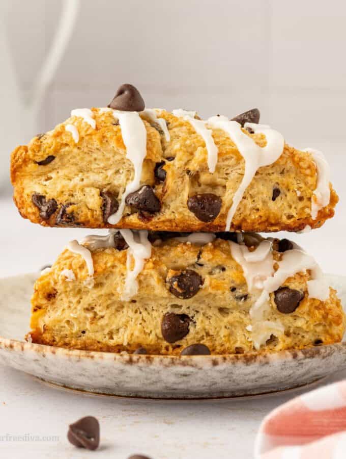 Sugar Free Chocolate Chip Scones