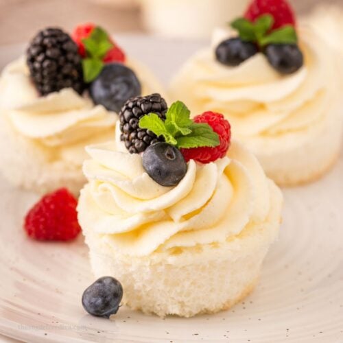 Sugar Free Angel Food Cupcakes