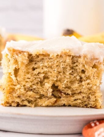 Sugar Free Frosted Banana Cake