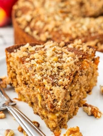 No Added Sugar Cinnamon Apple Cake