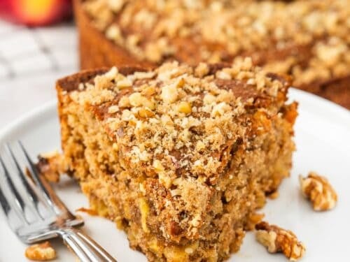 No Added Sugar Cinnamon Apple Cake