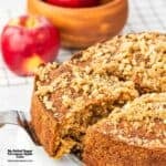 No Added Sugar Cinnamon Apple Cake