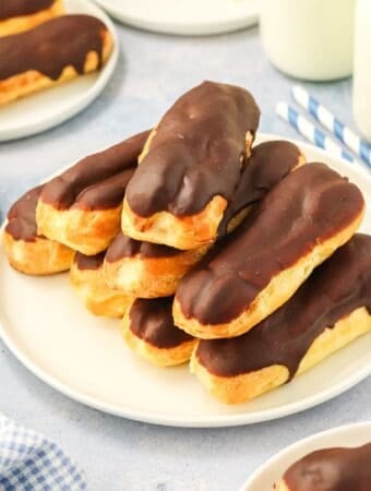 No Added Sugar Homemade Eclairs