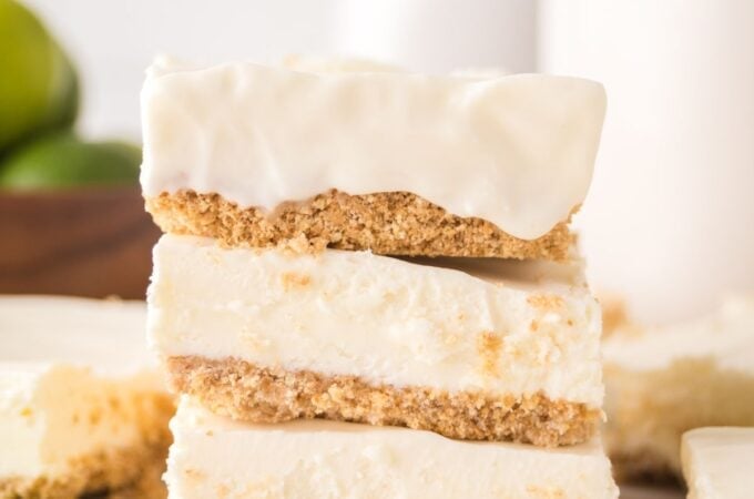 Sugar Free Frozen Key Lime Bars