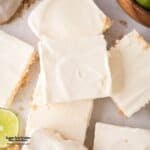 Sugar Free Frozen Key Lime Bars