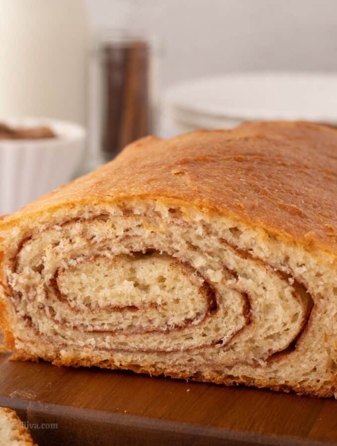 No Added Sugar Cinnamon Swirl Bread