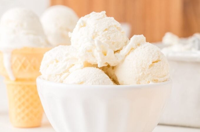 Sugar Free Vanilla Ice Cream
