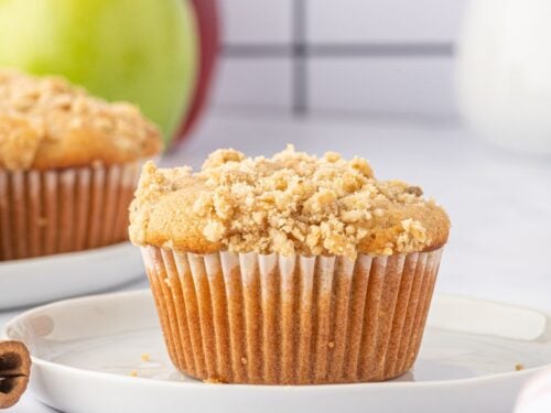 No Added Sugar Apple Cinnamon Muffins