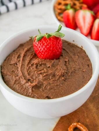 No Added Sugar Chocolate Hummus