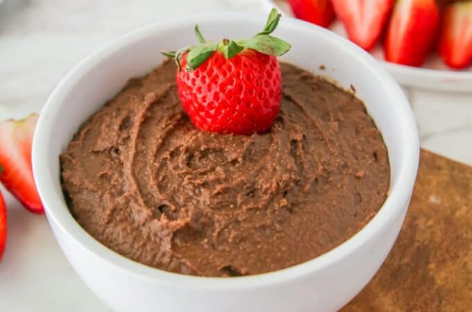 No Added Sugar Chocolate Hummus