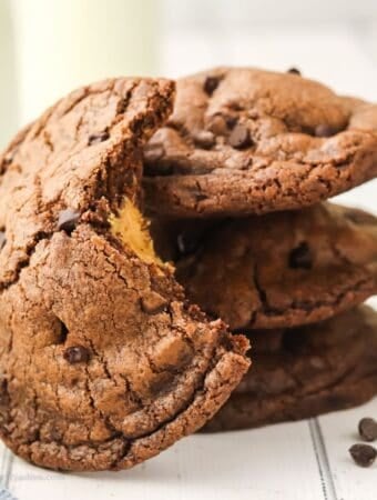 Peanut Butter Stuffed Cookies No Added Sugar