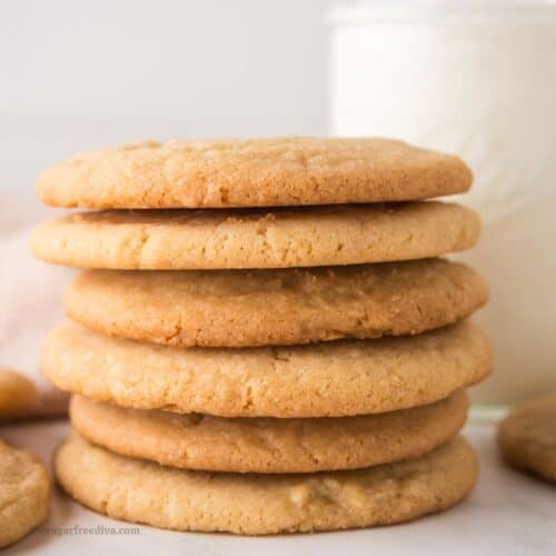 Sugar Free Brown Butter Cookies