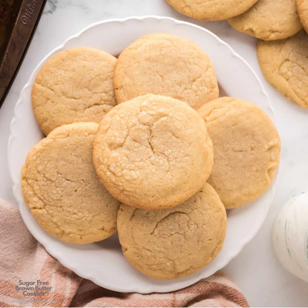 Sugar Free Brown Butter Cookies