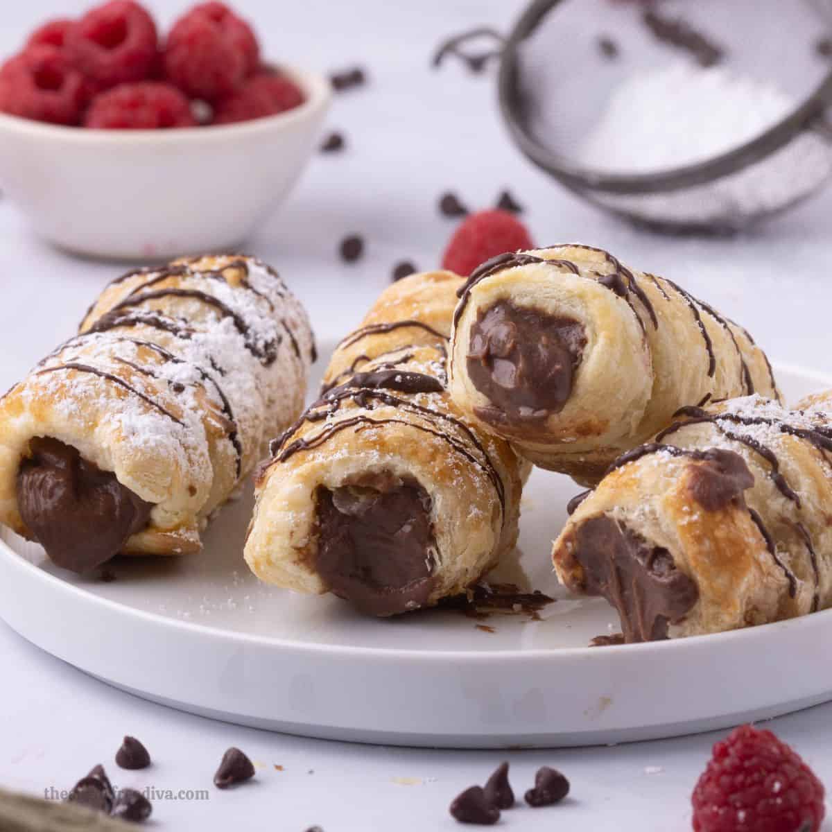 Sugar Free Clothes Pin Cookies, AKA lady locks or cream horns, delicious buttery dough stuffed with chocolate cream. No Added Sugar Recipe. Sugar Free ClothesPin Cookies, AKA lady locks or cream horns, delicious buttery dough stuffed with chocolate cream. No Added Sugar Recipe.