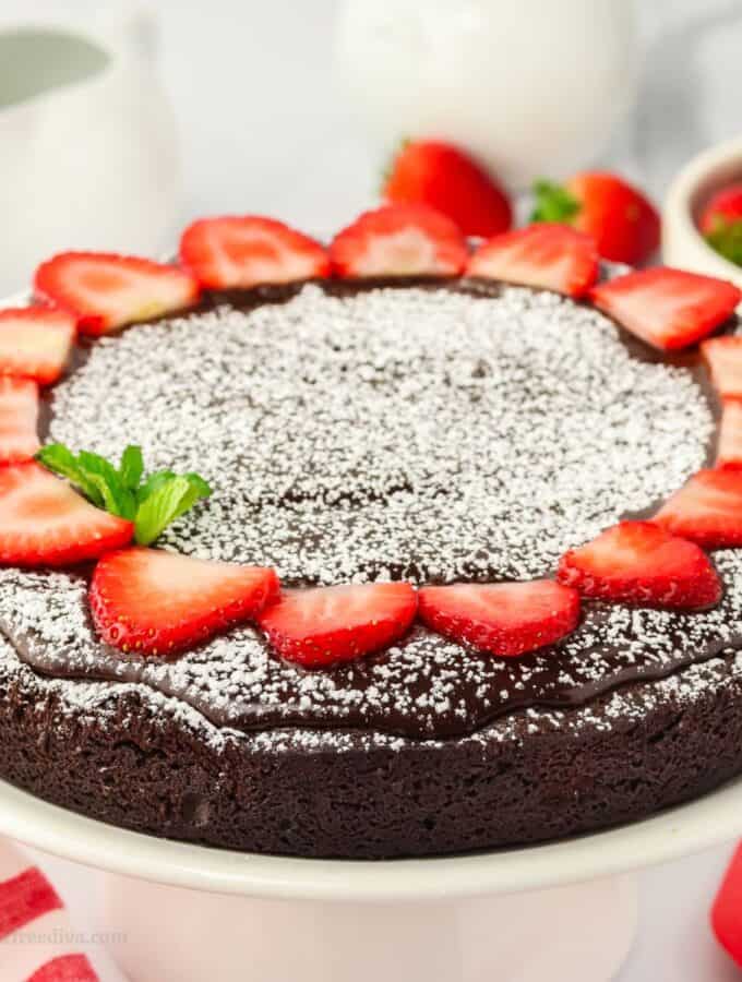 Sugar Free Flour Free Chocolate Cake