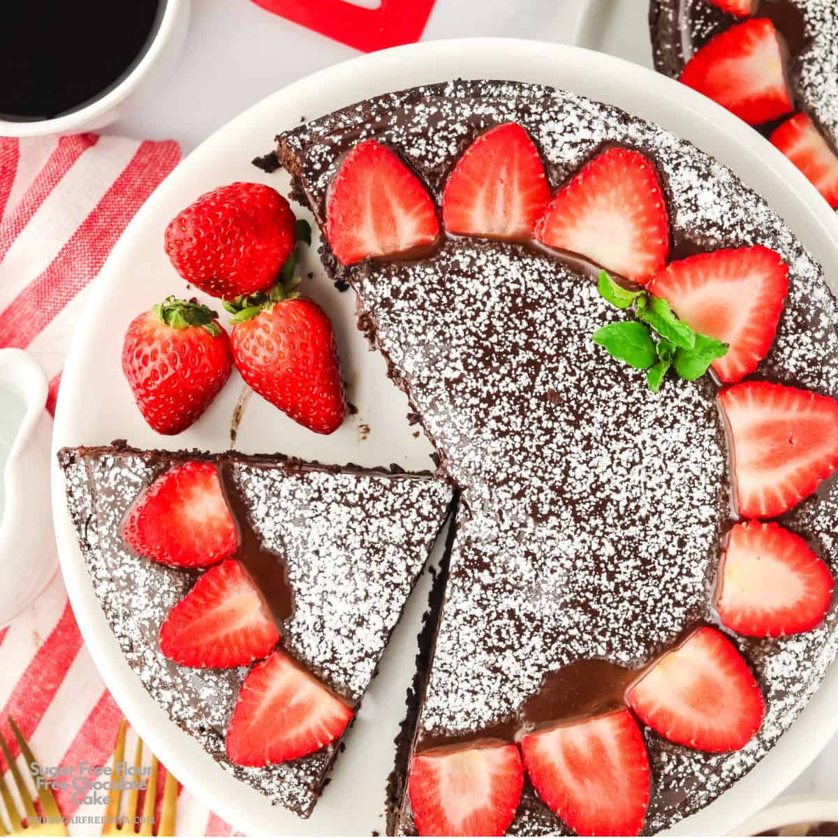 Sugar Free Flour Free Chocolate Cake